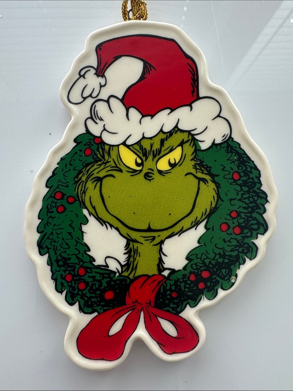 Lenox Grinch Ornament